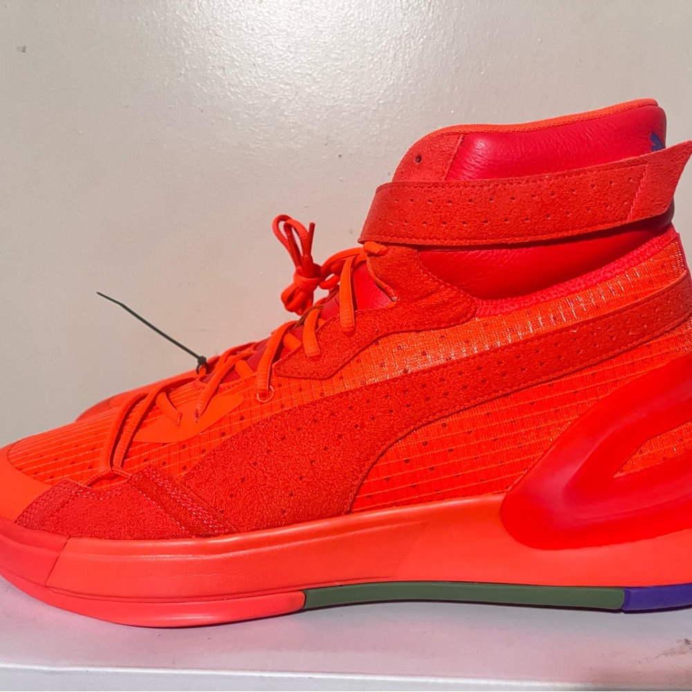 2020 Puma Sky Model Fashion Geek Red Demarcus Cousins New Size 17 Promo Sample